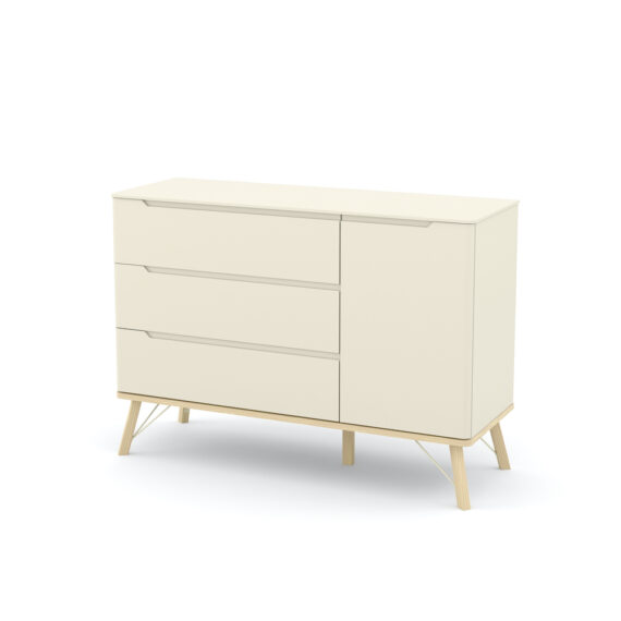 Chest Of Drawers Albi Natural Off White Natural