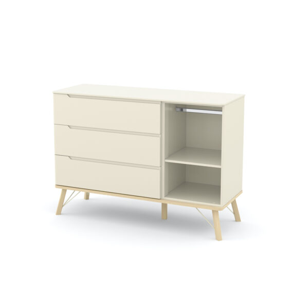 Chest Of Drawers Albi Natural Off White Natural