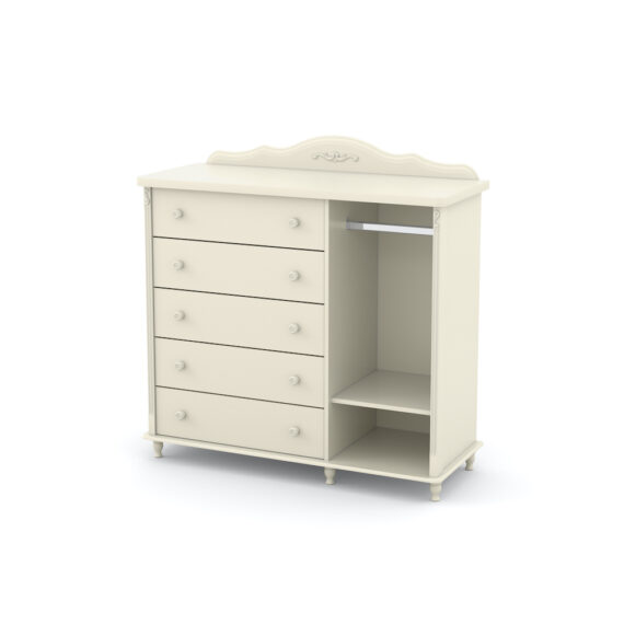 Chest Of Drawers Provence Slim Off White
