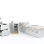 Formare Crib White Matte