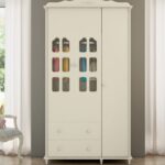 Wardrobe 4 Doors Provence Off White