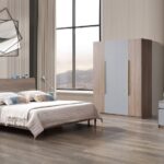 DZ28-A bed - M32 walnut