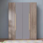 DZ28 Wardrobe-4D - M32 walnut